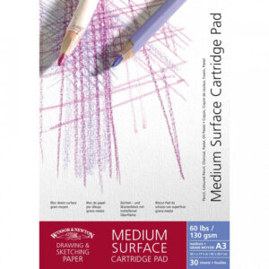 Winsor & Newton Medium Surface Cartridge Pad 130gsm - A3 - Image 1
