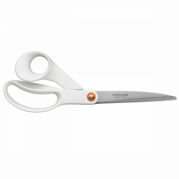 Fiskars Large Universal White Scissors 24cm/9.5" - Image 2