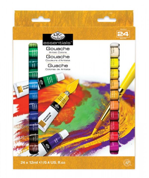 Royal & Langnickel Gouache Paint Set - 12ml x 24