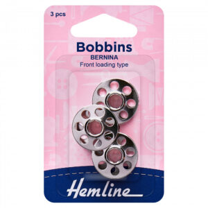 Hemline Metal Bobbin: Bernina - 7 Hole - Image 1