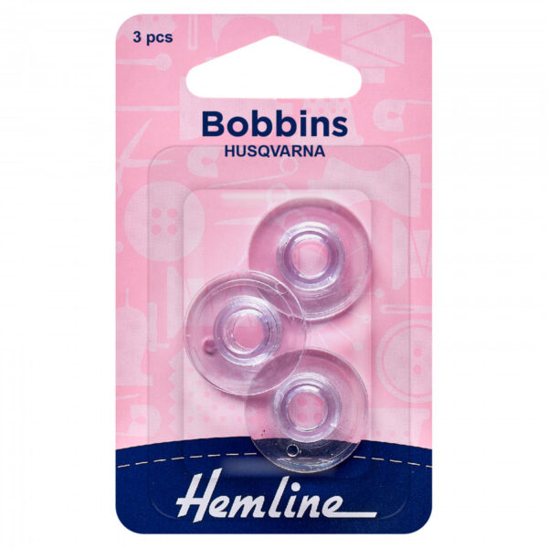 Hemline Plastic Bobbin: Husqvarna/Viking
