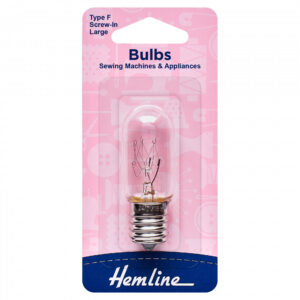 Hemline Sewing Machine Bulb: Screw-In: Large - Image 1