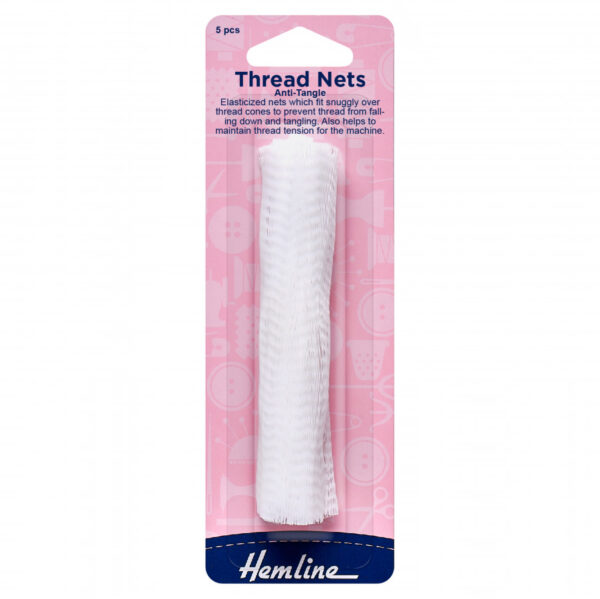 Hemline Overlocker Anti-Tangle Thread Nets (5 pieces)