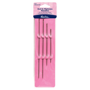 Hemline Hand Sewing Needles Doll & Mattress Assorted Sizes - Image 1