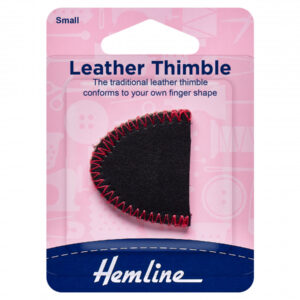 Hemline Leather Thimble - Small - Image 1