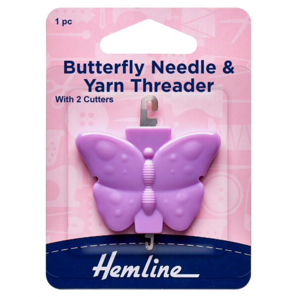 Hemline Butterfly Needle & Yarn Threader