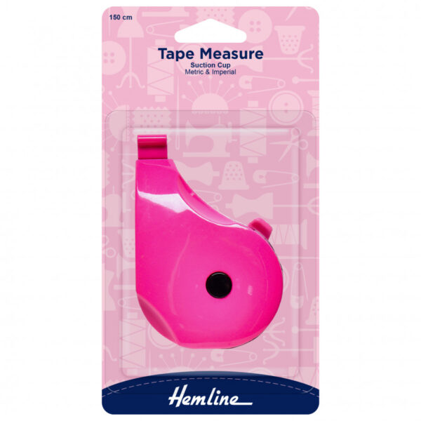 Hemline Retractable Suction Cup Tape Measure