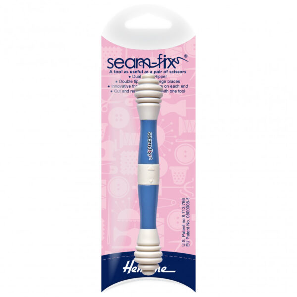 Hemline Dual Seam Ripper Seam Fix (Blue)