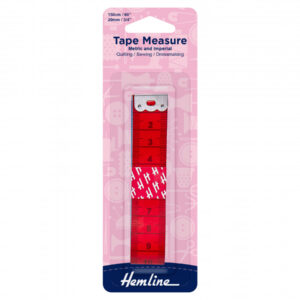 Hemline Coloured Tape Measure - Metric & Imperial - Image 1