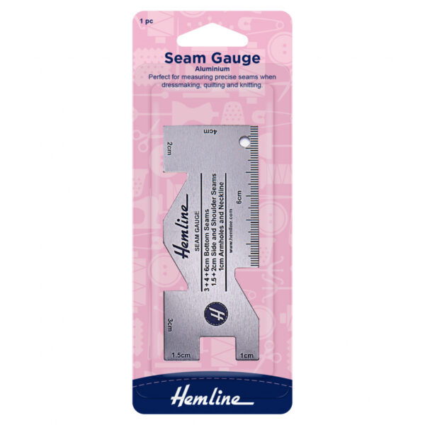 Hemline Seam Gauge (Aluminium)