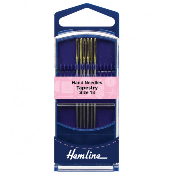 Hemline Premium Hand Sewing Needles Tapestry Size 18