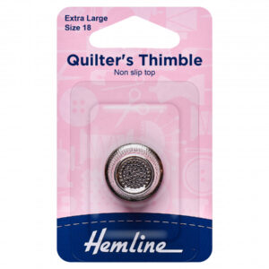 Hemline Premium Quilter's Thimble - Extra Large (Size 18) - Image 1