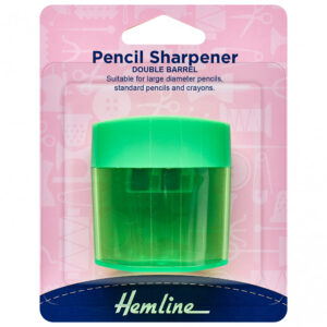 Hemline Double Barrel Pencil Sharpener - Image 1