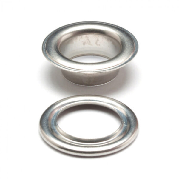 Hemline Eyelet Starter Set - Nickel Silver - 14mm - Image 2