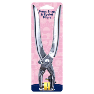 Hemline Press Snap & Eyelet Pliers (for 9mm and 11m snaps) - Image 1