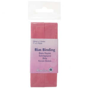 Hemline Polycotton Bias Binding - 25mm x 2.5m - Image 1