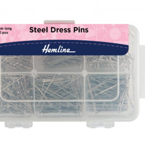 Hemline Economy Dressmakers Pins - 30mm Value Pack - Image 1