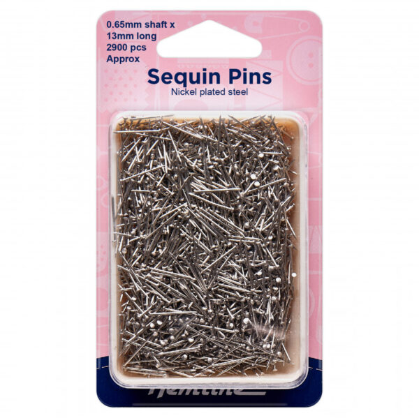 Hemline Sequin/Lills Pins - 13mm Value Pack