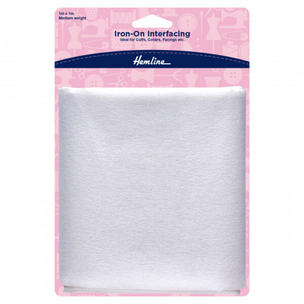 Hemline Iron-On Interfacing - Medium (1m x 1m)