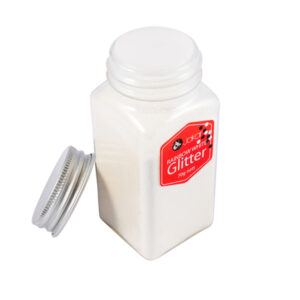 Jakar Fine Polyester Glitter 70g - Rainbow White - Image 2