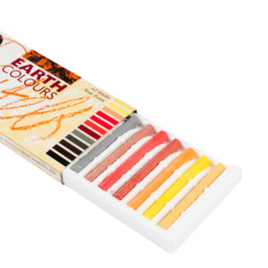 Soft Pastels Set of 12 Sticks - Earth Colours - Image 2