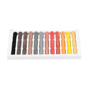 Soft Pastels Set of 12 Sticks - Earth Colours - Image 3