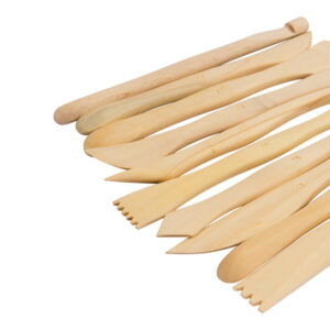 Wooden Modelling Tools - Set of 10 - Image 2