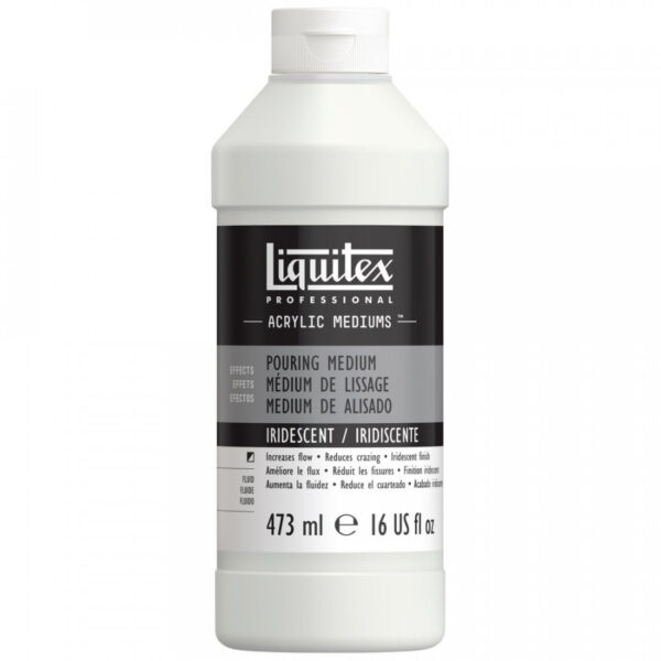 Liquitex Iridescent Pouring Medium 473ml