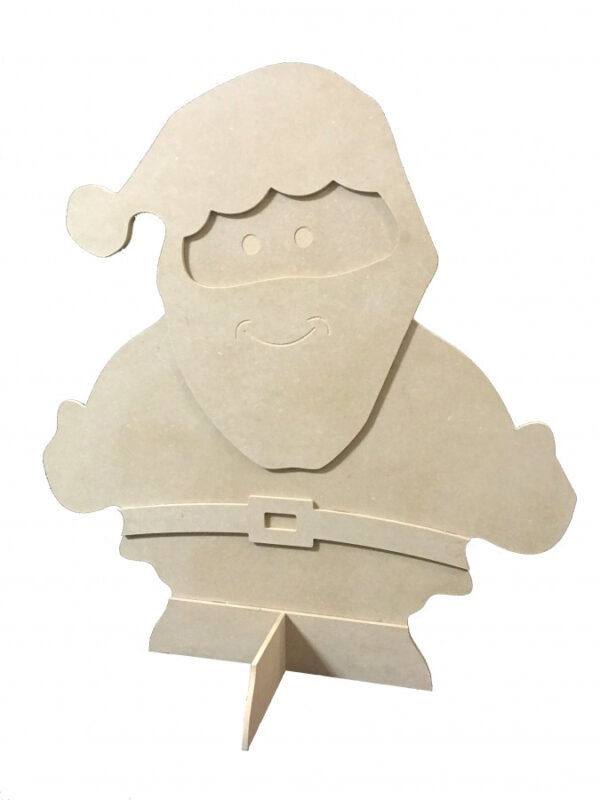 Build Your Own Wooden Santa Claus