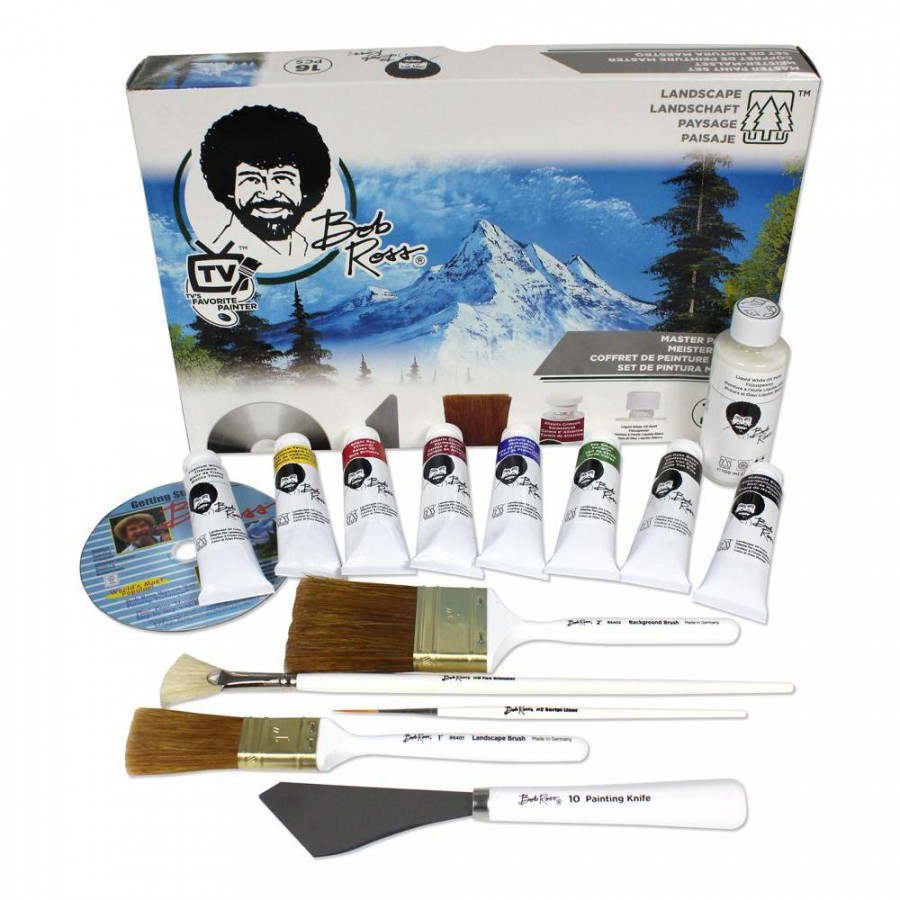 Bob Ross Master Painting Set Clark Craft Products