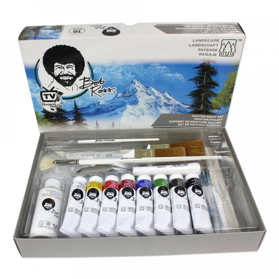 Bob Ross Master Painting Set Clark Craft Products