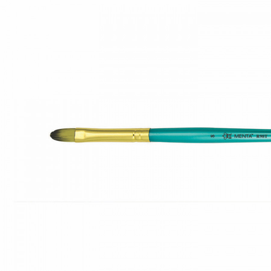 ROYAL MENTA SYNTHETIC BLEND FILBERT BRUSH - size 12-R98T-12