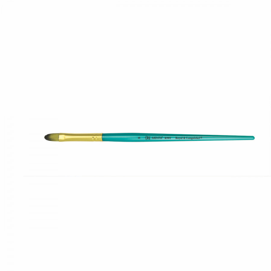 ROYAL MENTA SYNTHETIC BLEND FILBERT BRUSH - size 12-R98T-12