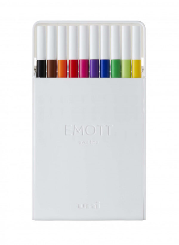 uni-ball Emott Fineliners Vivid Set of 10