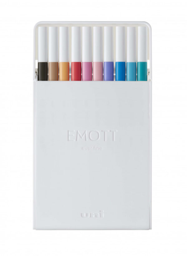 uni-ball Emott Fineliners Pastel Set of 10