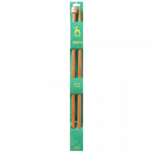 Pony Bamboo Single Pointed Knitting Pins 33cm - Image 2