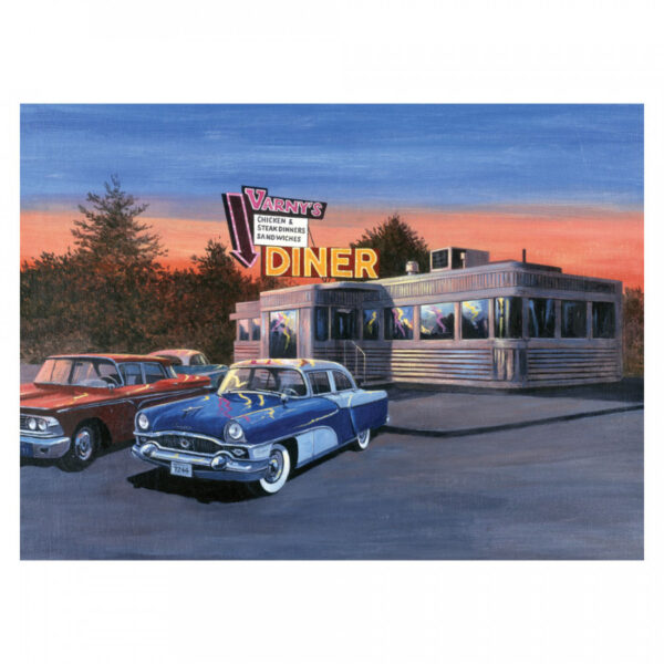 Adult Paint By Numbers 50's Diner