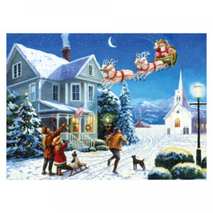 Adult Paint By Numbers Santa's Here - Image 1