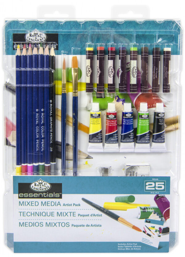 Royal Brush Essentials Mixed Media Artist Pack