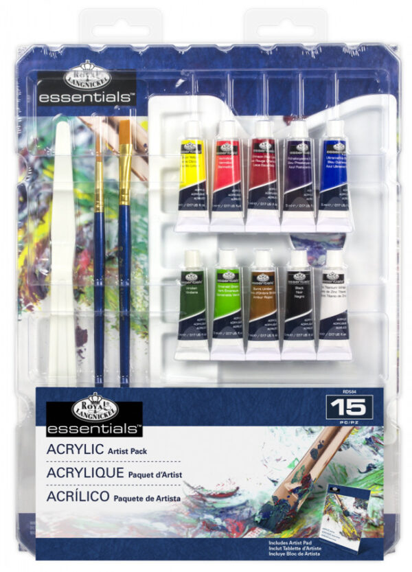 Royal Brush Essentials Acrylic Artist Pack