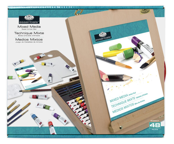 Royal & Langnickel 48 Piece All Media Artists' Easel Set - Image 2