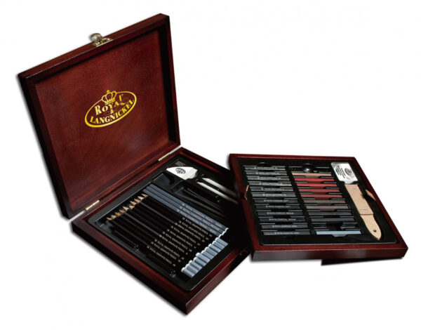 Royal & Langnickel 51 Piece Sketching Pencil Case