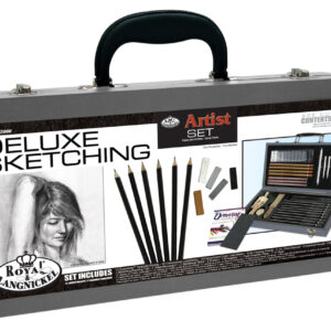 Royal & Langnickel Sketching Artists' Wood Box Set - Image 1