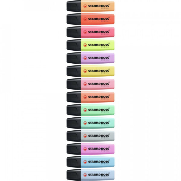 STABILO BOSS Original Pastel Highlighter – Clark Craft Products