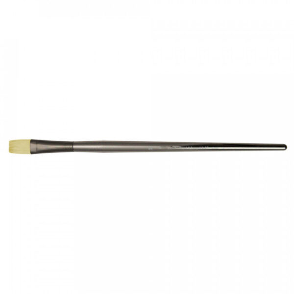 Zen™ Oil Synthetic Flat Brush (Long Handle)