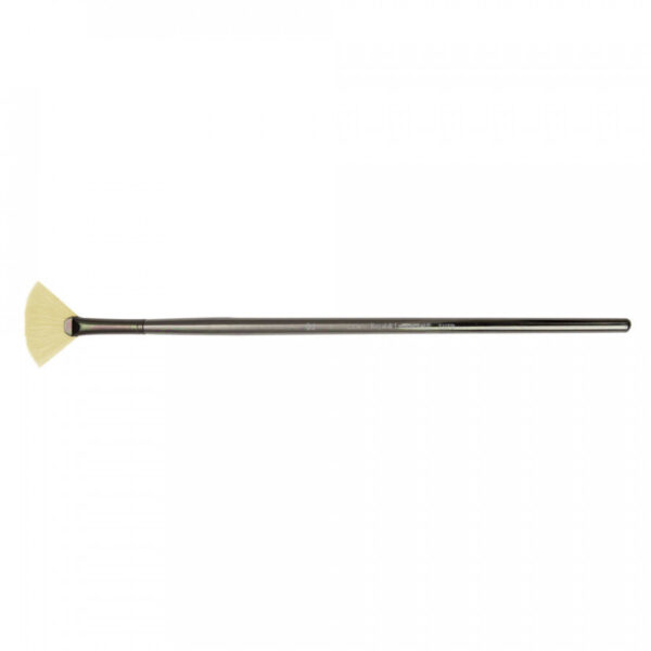 Zen™ Oil Synthetic Fan Brush (Long Handle)