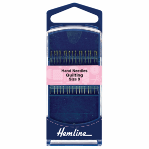 Hemline Premium Hand Sewing Needles Quilting Size 9 - Image 1