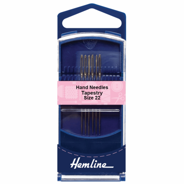 Hemline Premium Hand Sewing Needles Tapestry Size 22 - Image 3