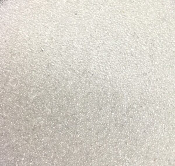 Sweet Poppy Clear Glass Micro Beads