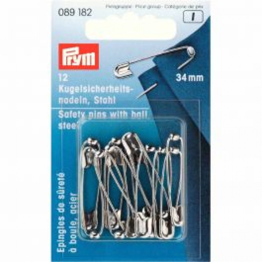 Prym Lace Pins - Silver Stainless Steel Pins For Bridal Wear, Lingerie & Fine Fabrics (Pack Of 15g)
